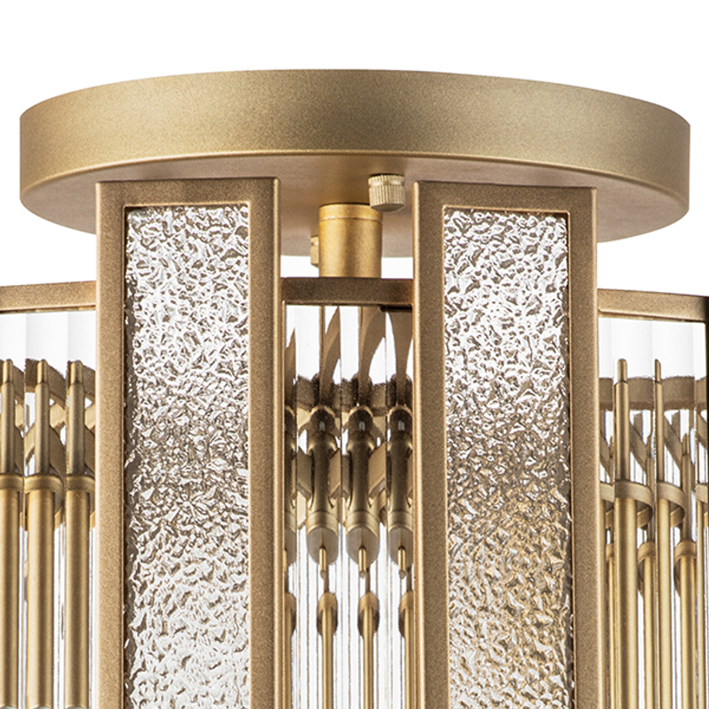 712052 Люстра AGAVE 5х40W E27 ШАМПАНЬ/ПРОЗРАЧНЫЙ