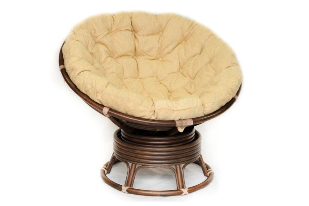 Кресло «Papasan» вращающееся 23/01B matte