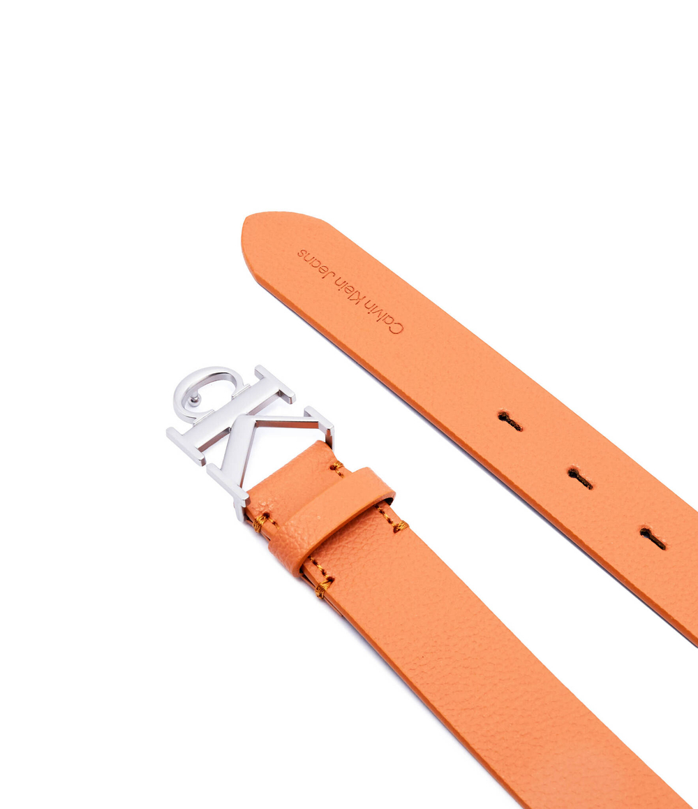 Кожаный ремень CALVIN KLEIN JEANS - янтарный(K60K612377)