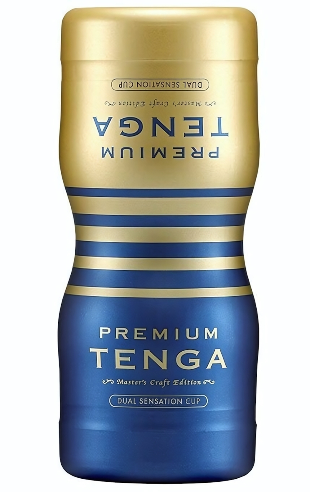 Мастурбатор TENGA Premium Dual Sensation Cup (Цвет: синий)