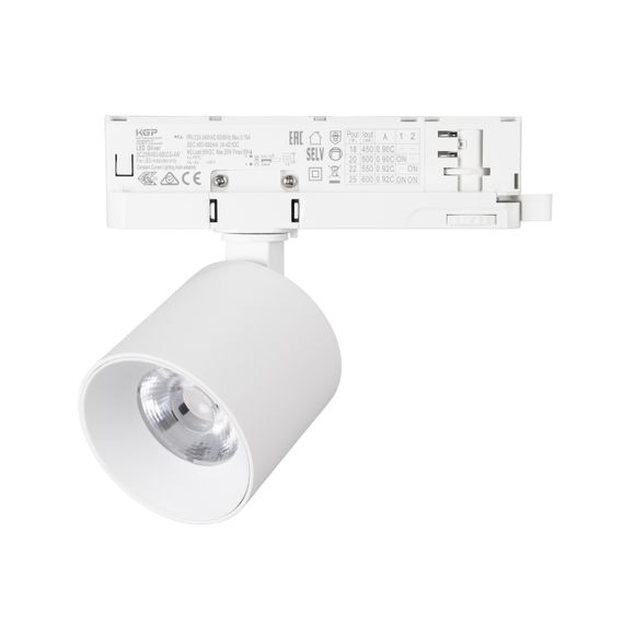 Светильник LGD-DYKE-4TR-R75-16W Day4000 (WH, 38 deg, 230V, DALI) Arlight 058688
