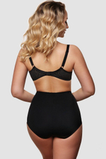 Бюстгальтер-балконет с мягкими трехразрезными чашками (Размер: 80E) (Цвет: голубой)