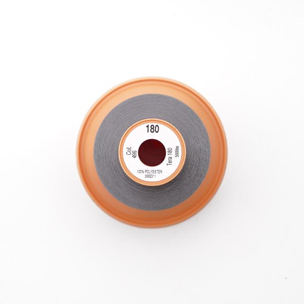 Нитка филаментная Gutermann Tera 180 (5000 метров), 1 кат. | 496 серо-стальной