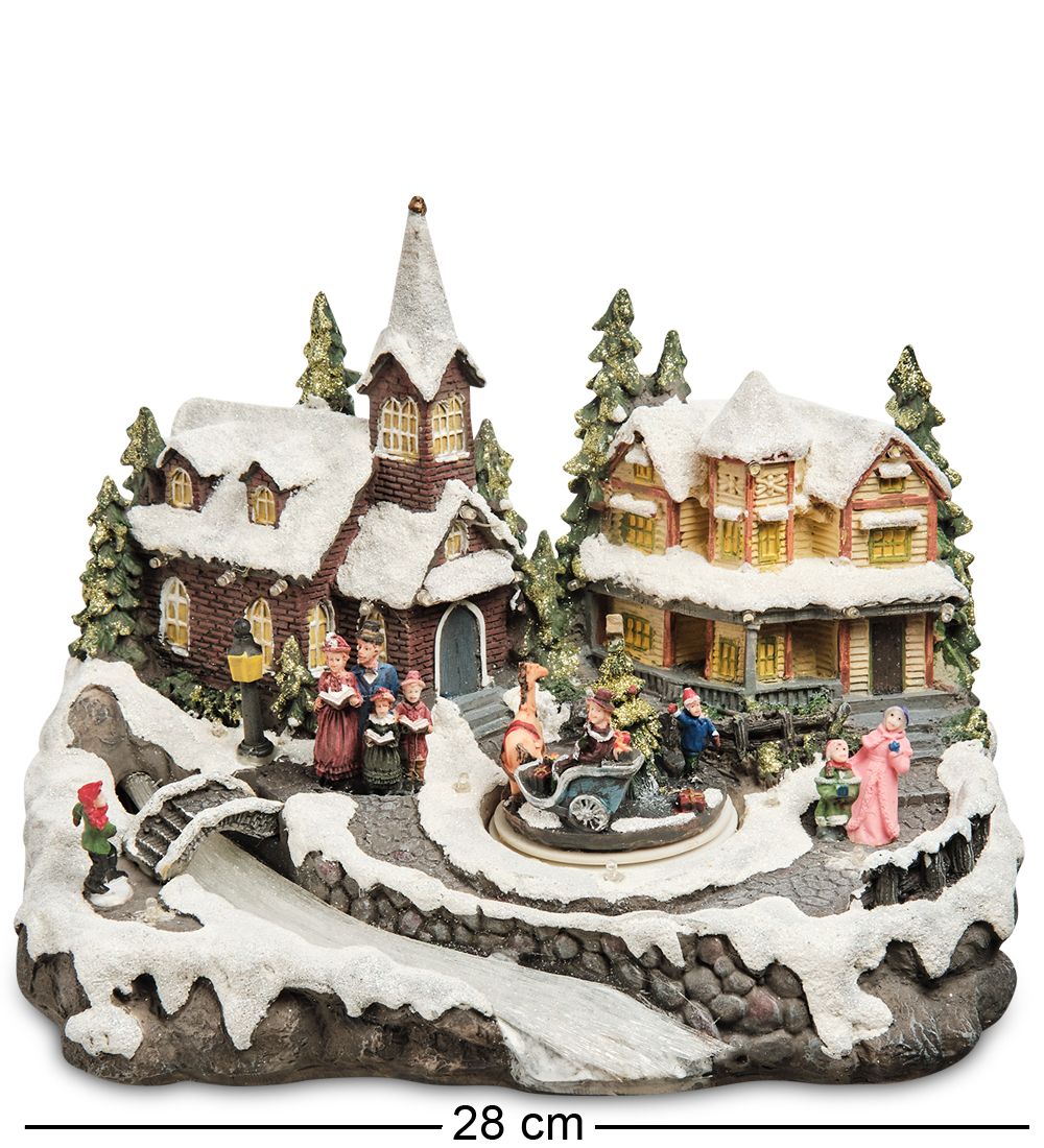 XM-750 Новогодняя миниатюра с подсветко