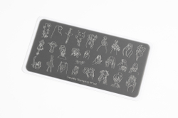 Swanky Stamping, Пластина 142 барби