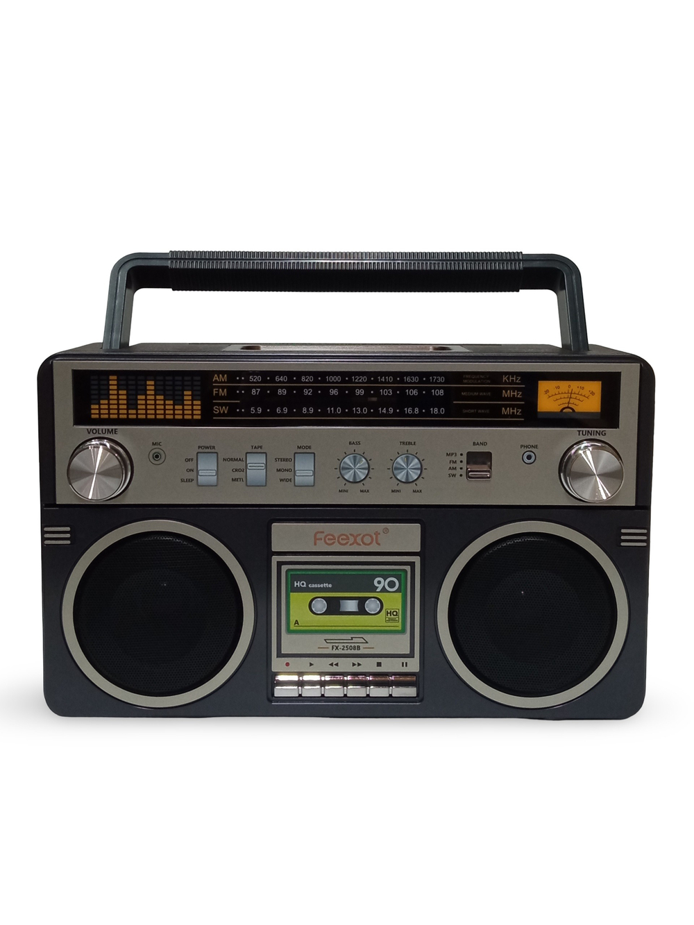 Радиоприемник в ретро стиле с MP3 плеером BT AC/DC Stereo FX-2508B