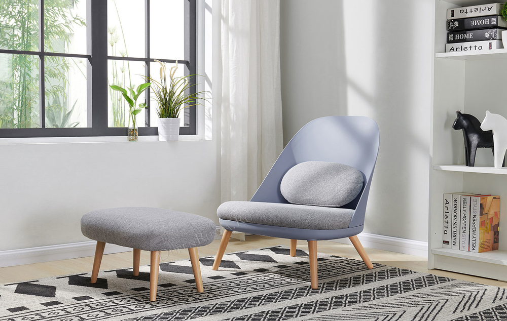 Кресло RX-12W голубое A652-14