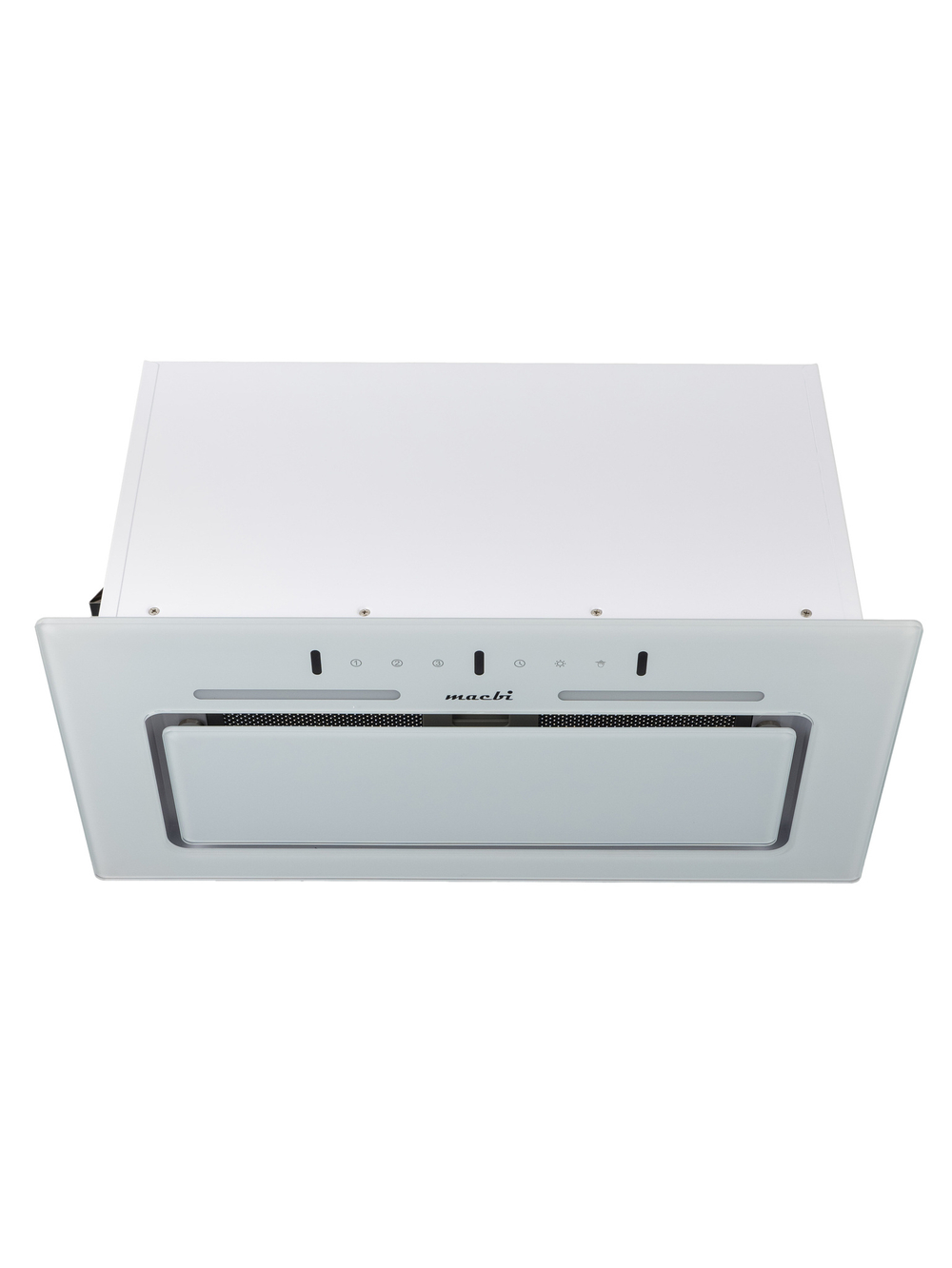 Вытяжка встраиваемая MWDC60TL WHITE Инвертор 1100м3/ч Белая, управление жестами, полновстраиваемая