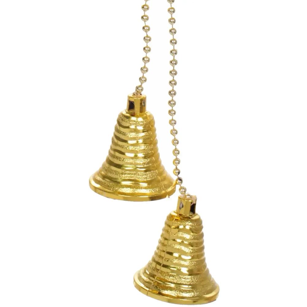 Украшение новогоднее «Сказочный звон» 12*30 см, Золото