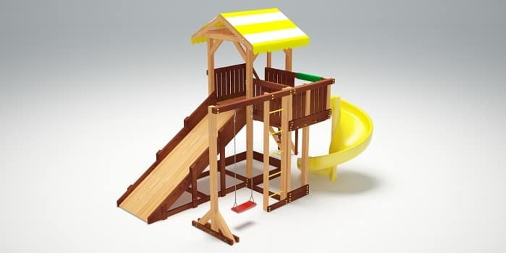 Деревянная детская площадка Савушка "4 сезона" - 9