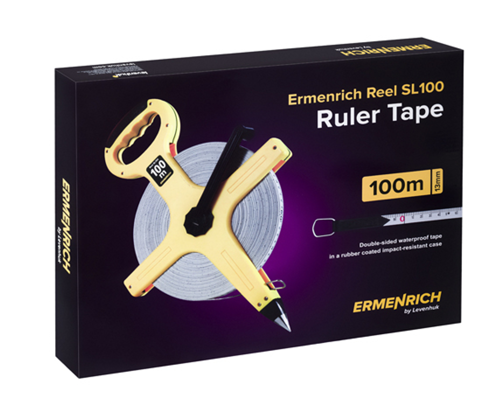 Рулетка геодезическая Ermenrich Reel SL100 - фото 6