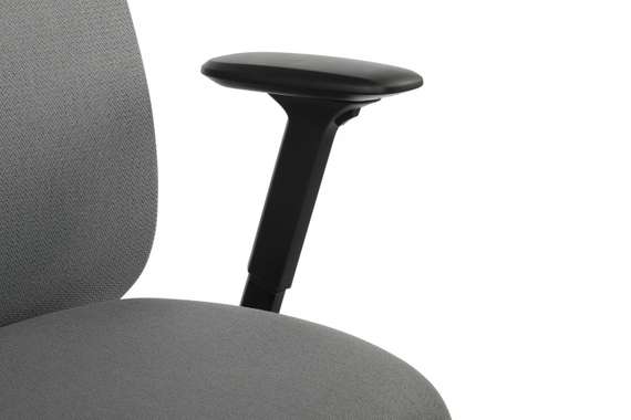 Кресло Antler EAN-001A Черный пластик/Серый