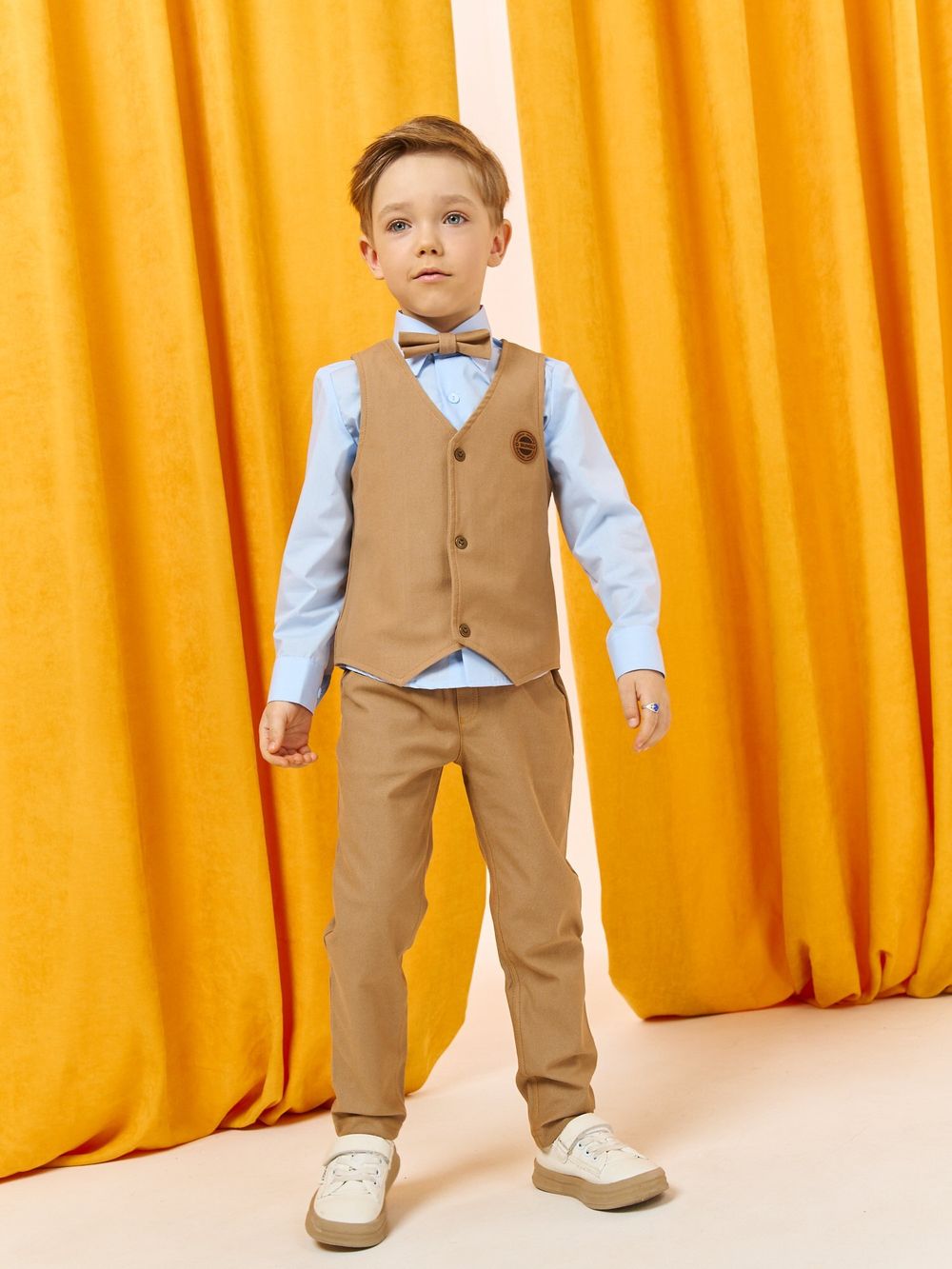 Жилет из джинскота "Миндаль"