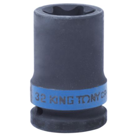 Цена на KING TONY (657532M) Головка торцевая ударная TORX Е-стандарт 3/4", E32