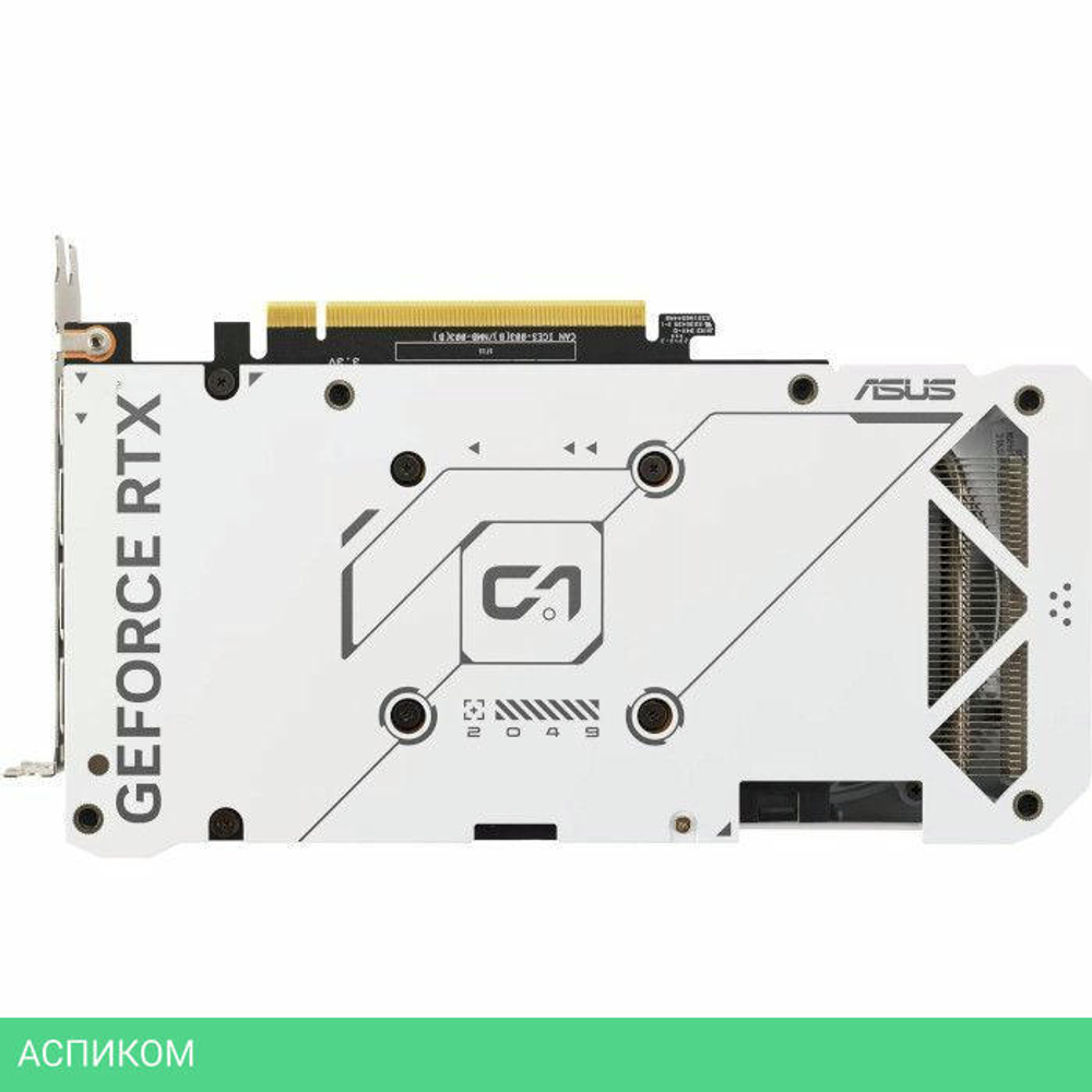 Видеокарта ASUS Dual GeForce RTX 4060 Ti EVO White OC 8GB GDDR6 (90YV0J4B-M0NA00)