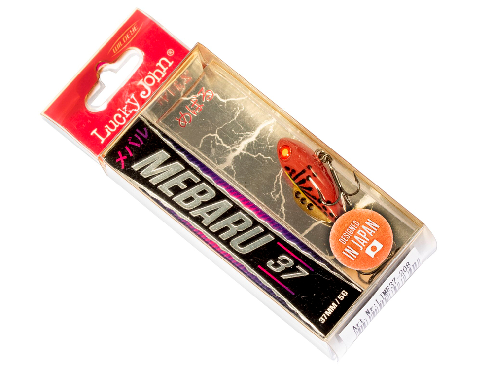 Балансир Lucky John Mebaru 37 мм, цвет 208