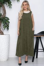 Сарафан В стиле бохо (хаки) П10627 LT Collection