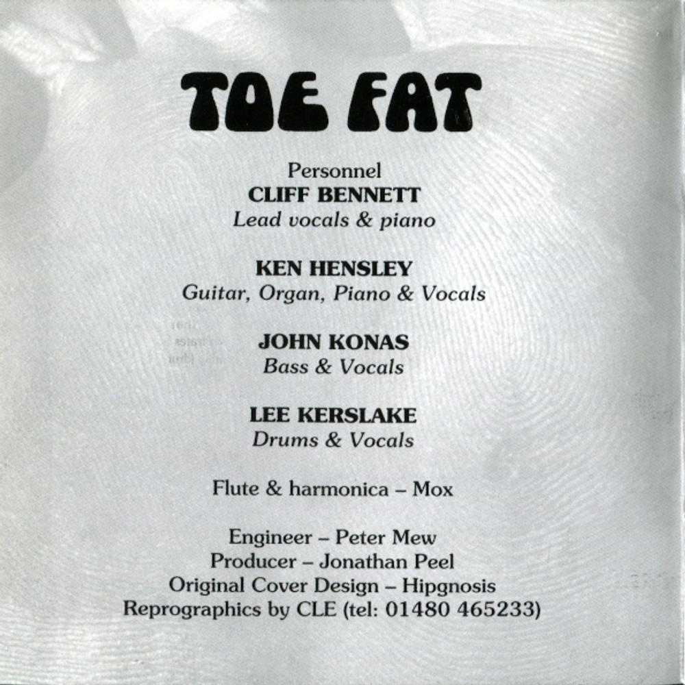Toe Fat / Toe Fat I & II (2CD)