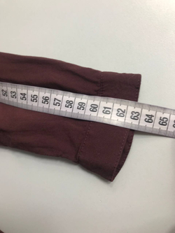 Платье-туника H&M винного цвета, маркировка 32, на 40 размер