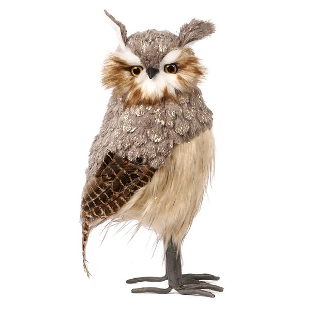 Сова в перьях, 37 см