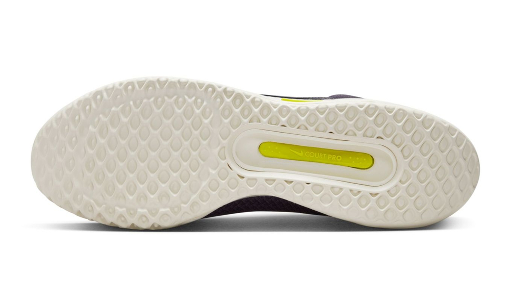 Теннисные кроссовки Nike Zoom Court Pro HC - gridirion/sail/mineral teal/bright cactus