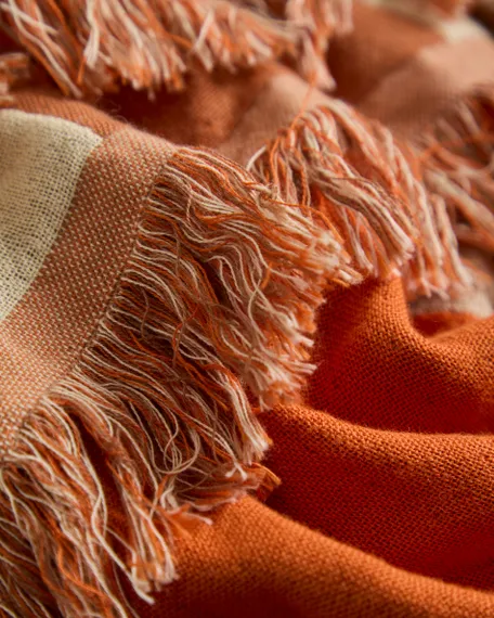 Жаккардовый плед Niore из 100% хлопка 130 x 170см