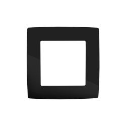 12-5001-06 ЭРА Рамка на 1 пост, Эра12, чёрный | Эра 12 Черный