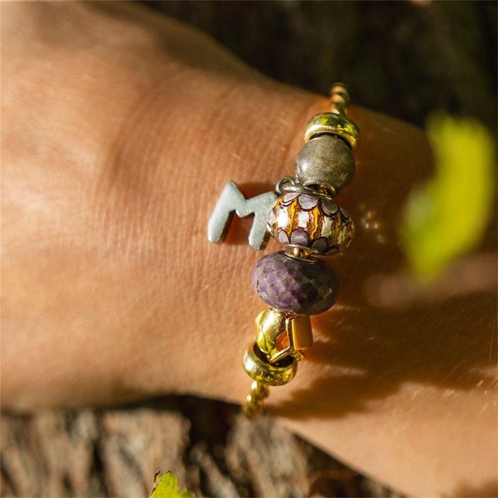 Бусина "Золотая роща"