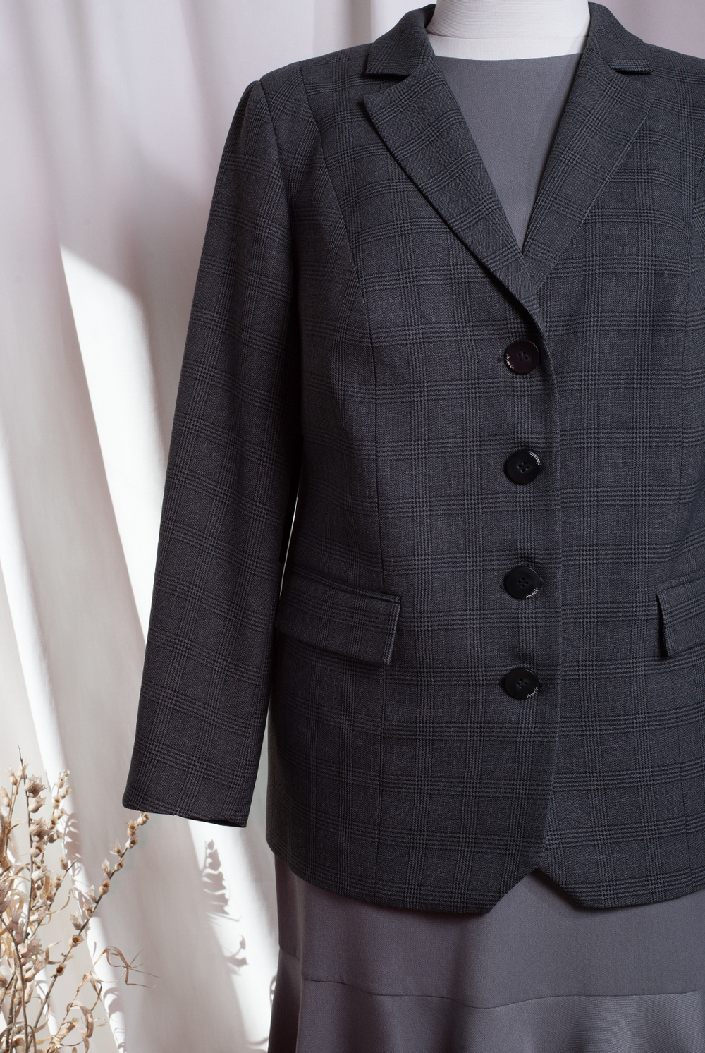 Жакет женский 2786АПА, серый #45С042786АПА