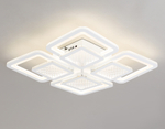 FA4283/4+4 WH белый 100W 3000K+6400K/4200K/6400K+3000K 435*435*70 (ПДУ ИК)
