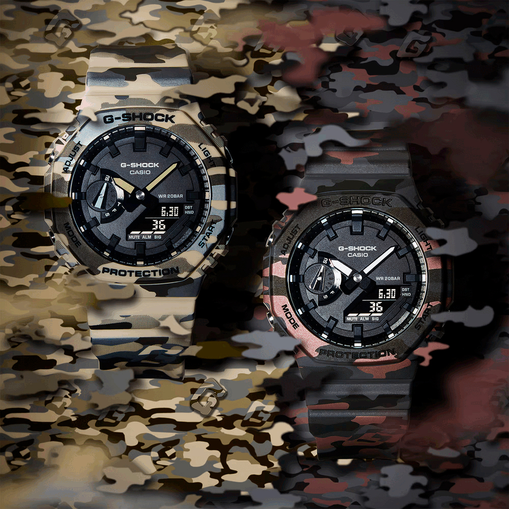 Мужские наручные часы Casio G-Shock GA-2100CM-8A