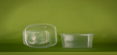 Контейнер Средний. 500мл. 138*102мм, прямоуг. Упакс-Юнити с крышкой 1000шт/кор
