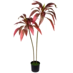 Дерево искусственное «Драцена бордовая» 120см