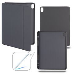 Чехол книжка-подставка Smart Case Pensil со слотом для стилуса для iPad Air 4, 5 (10.9") - 2020, 2022 (Темно-серый / Dark Grey)