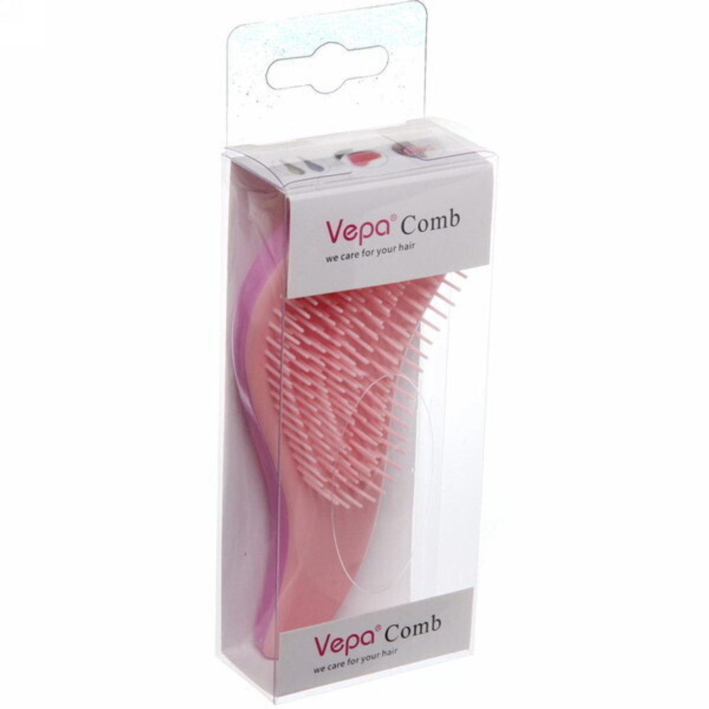 Расческа массажная с гибкими зубчиками «Perfect», цвет микс, 14.5см