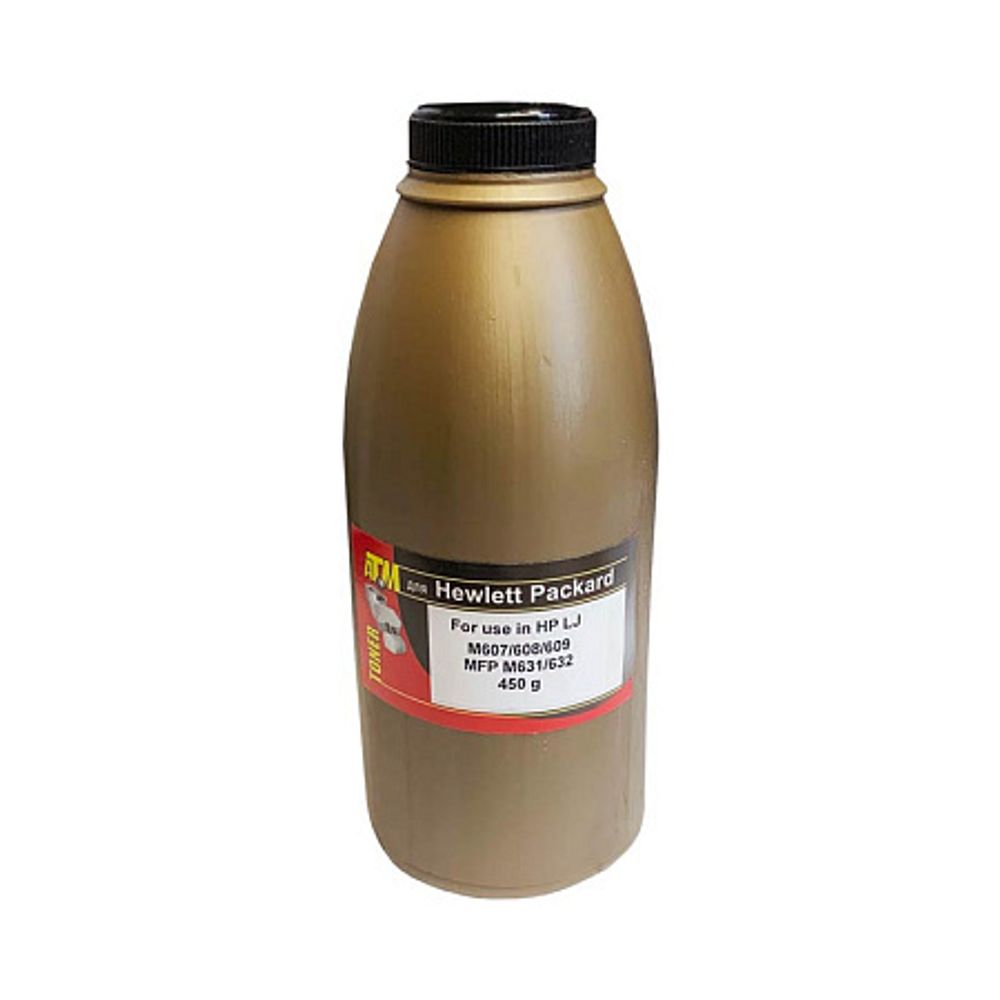 Тонер для HP LJ M607/608/609/MFP M631/632 (фл. 450гр) Gold ATM