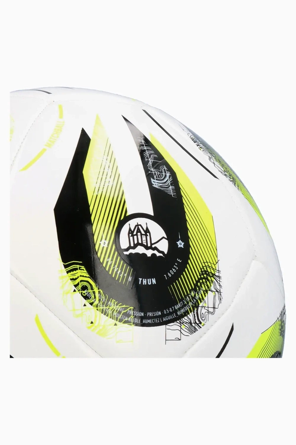 Футбольный мяч adidas Women's EURO 2025 Club размер 5 - белый