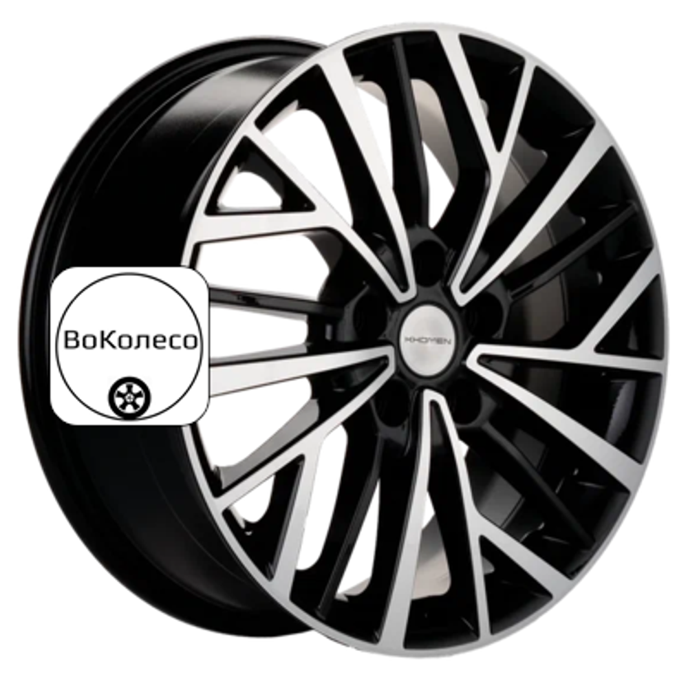 7x17/5x114,3 ET45 D60,1 KHW1717 (Changan/Geely/Lexus/Toyota) Black-FP Khomen Wheels