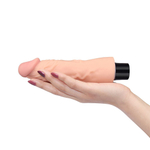 Вибратор-реалистик Real Softee - 17,8 см. (Цвет: телесный)