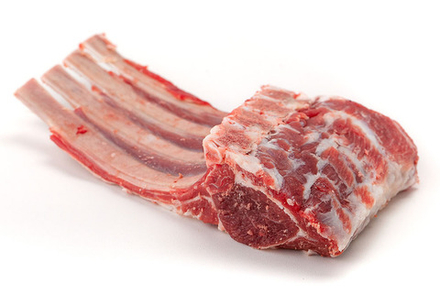 Каре ягненка 4 ребра (корейка н/к) 300-400 г, ROSSO -з