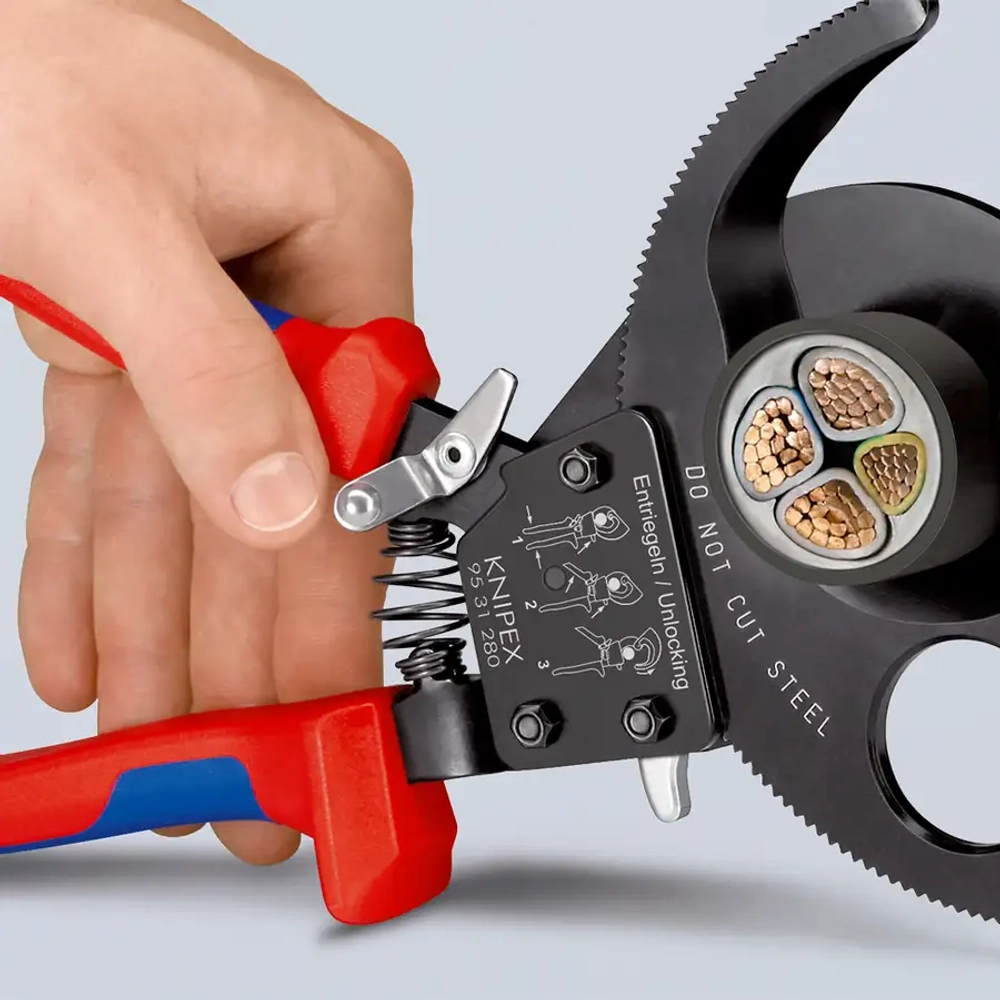 Ножницы для резки кабелей 280 мм Knipex 95 31 280