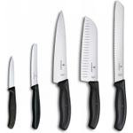 Набор Victorinox кухонный, 5 предметов, в подставке из бука