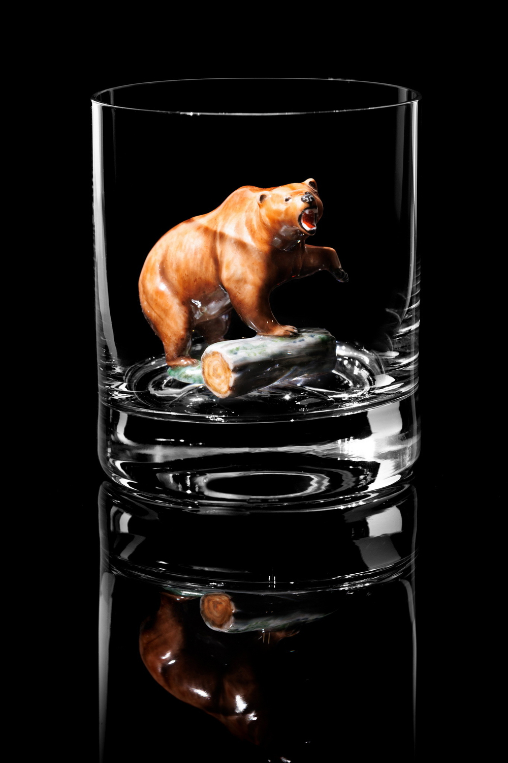 Подарочный набор. Бокалы для виски "Два друга" в футляре из ореха. Новая коллекция.