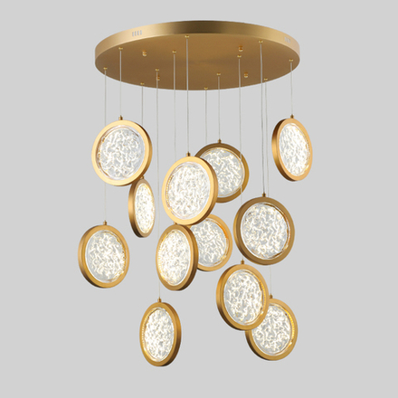 Дизайнерская Люстра Луна Lighting Collection D70 By Imperiumloft