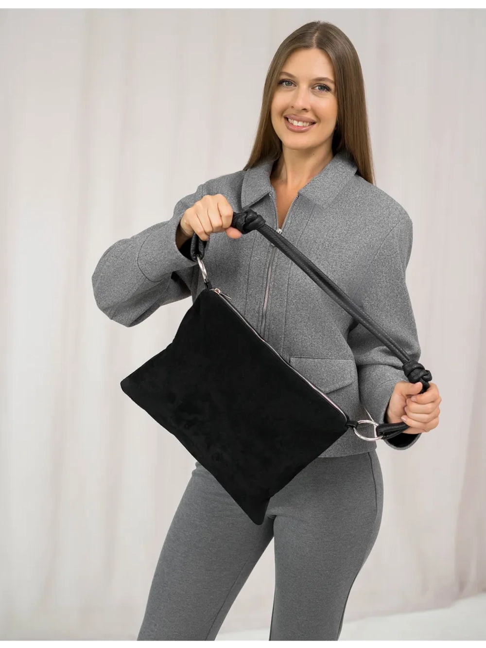 Сумка через плечо средняя прямоугольная