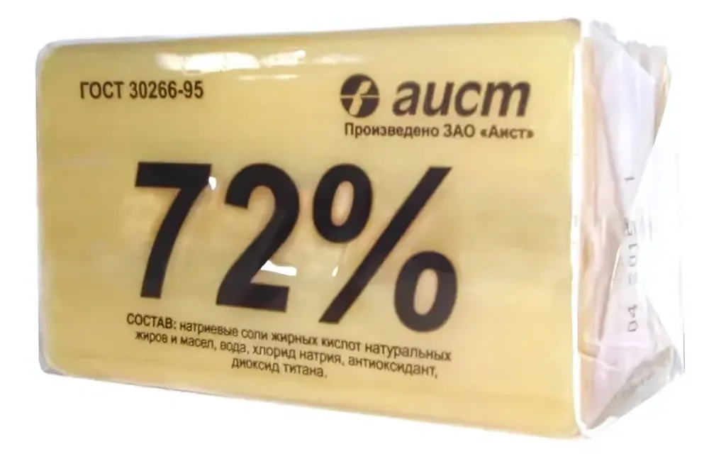 Мыло хозяйственное АИСТ 72% 200гр