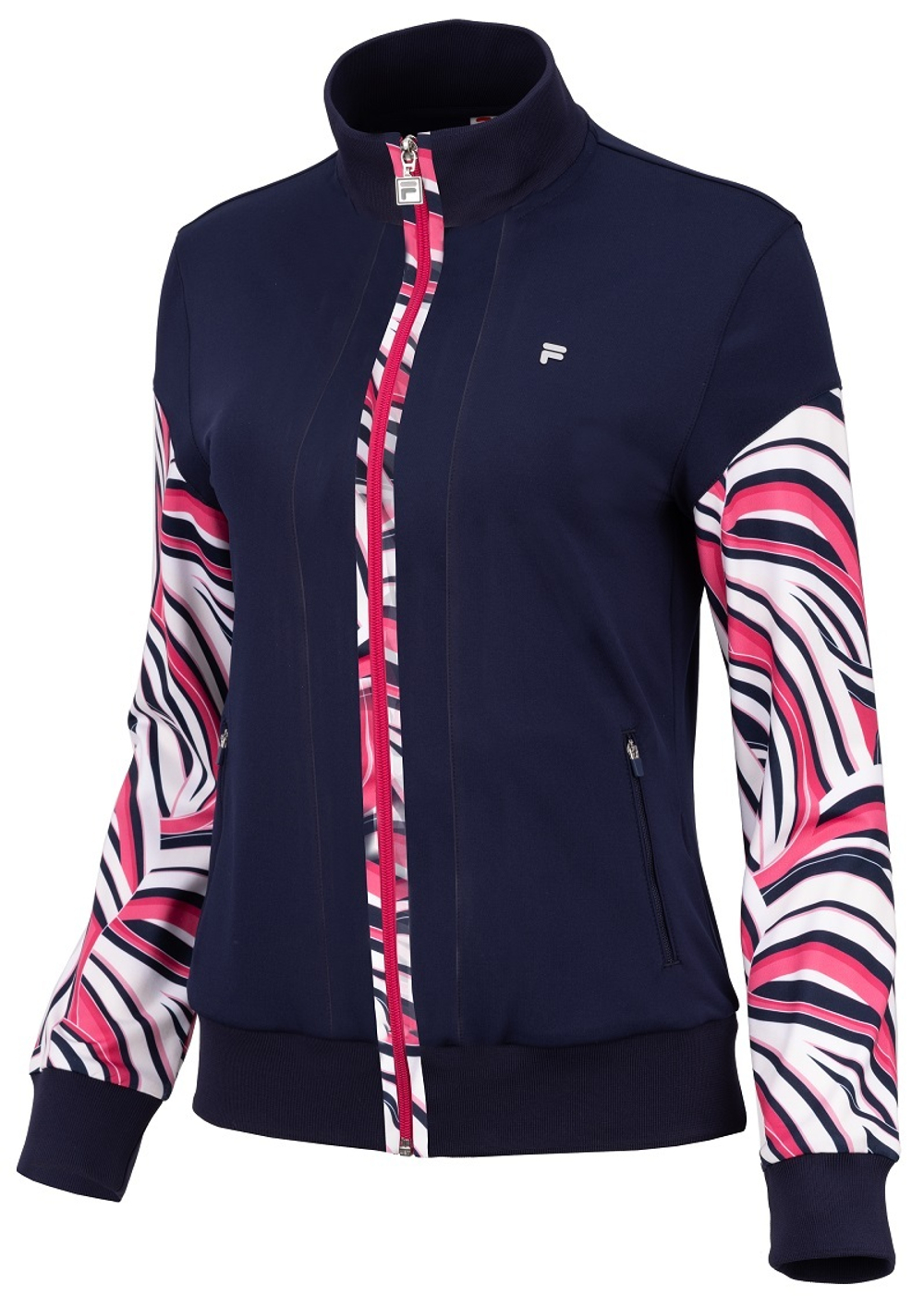 Женская Кофта теннисная Куртка Fila US Open Yara - многоцветная
