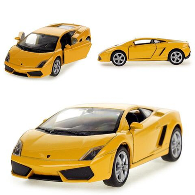 Модель ин. мет. 4.75" "Lamborghini Gallardo -lp560-4" открыв. двери 43620D (Kinsmart)