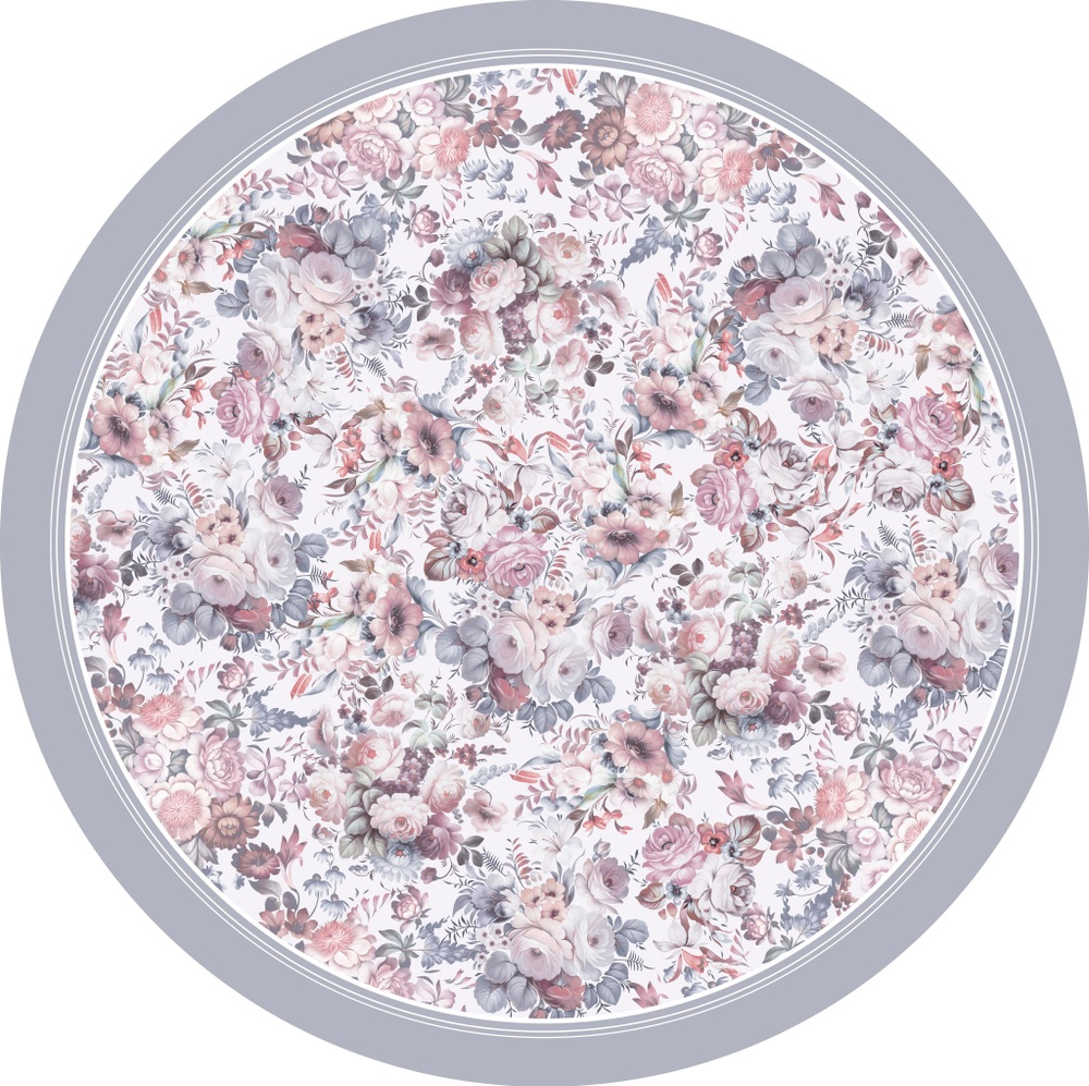 Скатерть на круглый стол 160×160 см (хлопковая)