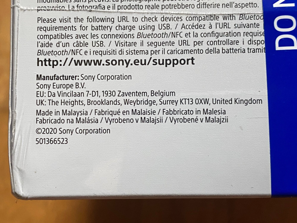 Беспроводные наушники Sony WH-1000XM4 Global для РФ, blue